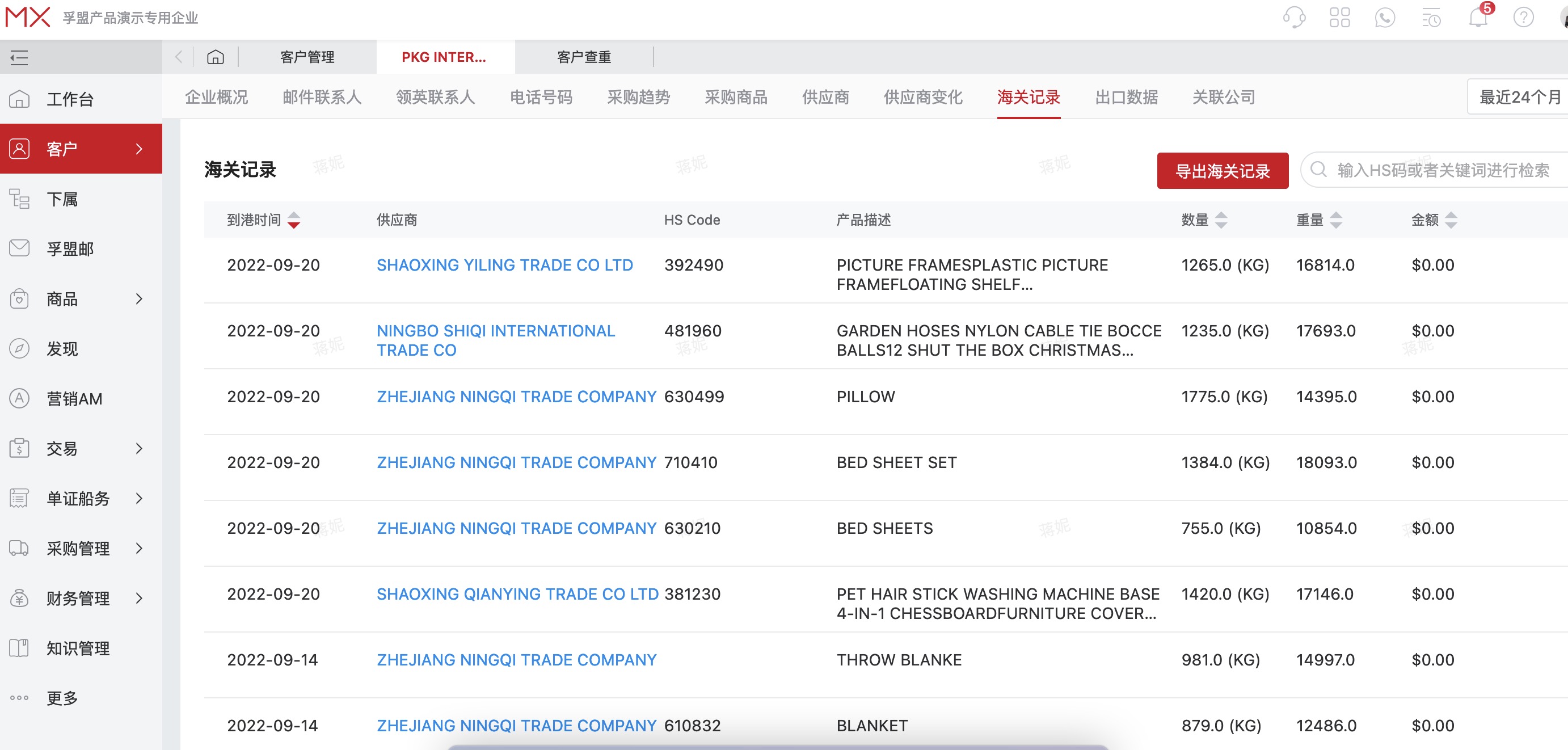 貿易行業的客戶管理系統是什么樣的