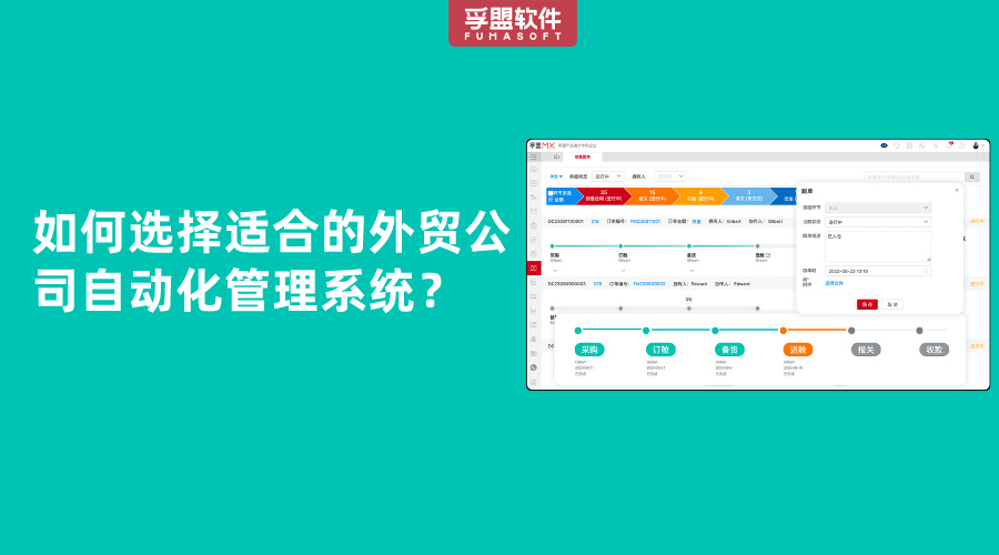 如何選擇適合的外貿公司自動化管理系統？