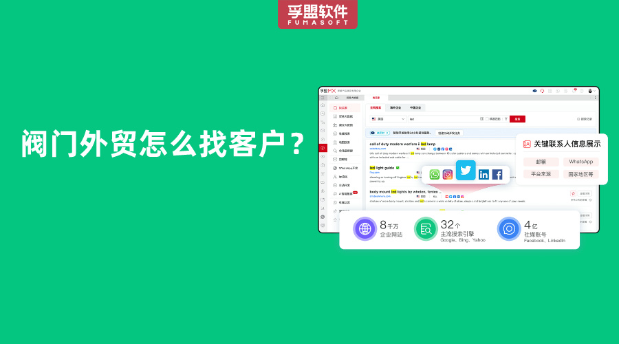 閥門外貿(mào)怎么找客戶？