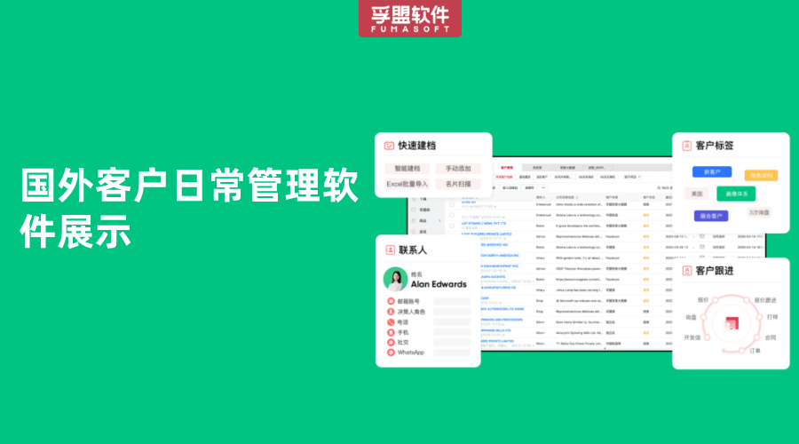國外客戶日常如何管理