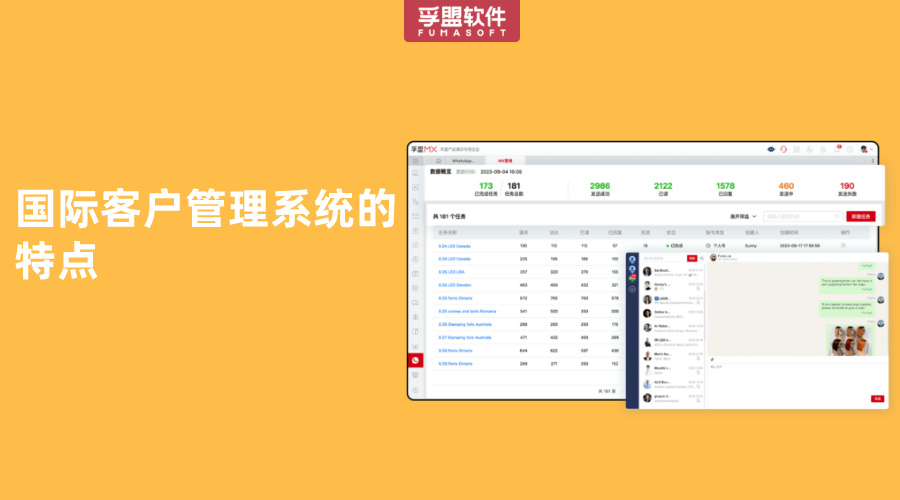 國(guó)際客戶管理系統(tǒng)的特點(diǎn)