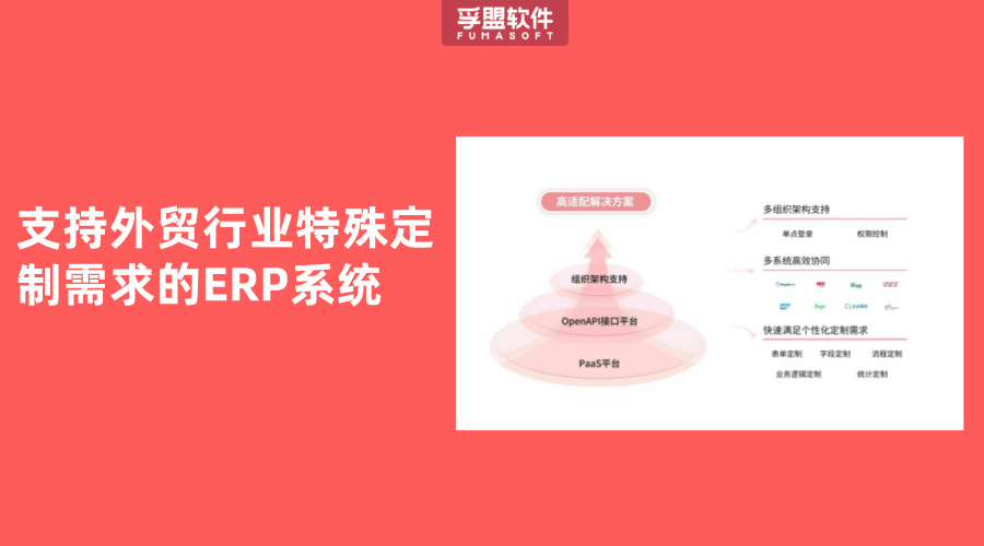 支持外貿(mào)行業(yè)特殊定制需求的ERP系統(tǒng)