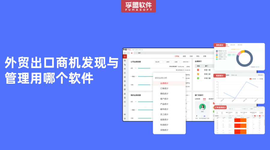 外貿出口商機發現與管理用哪個軟件